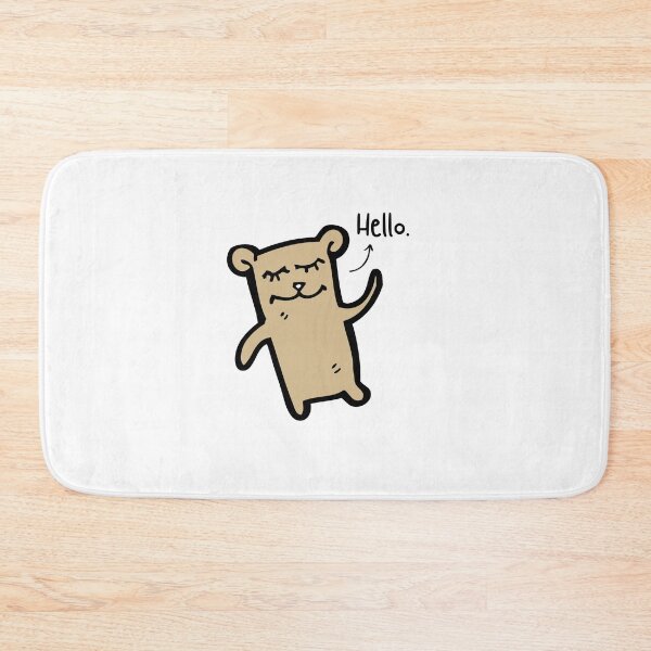 Item preview, Hello Bear Pet Funny Happy Sarcastic Spiritual Animal Birthday Gift designed and sold by EpsilonEridani.
