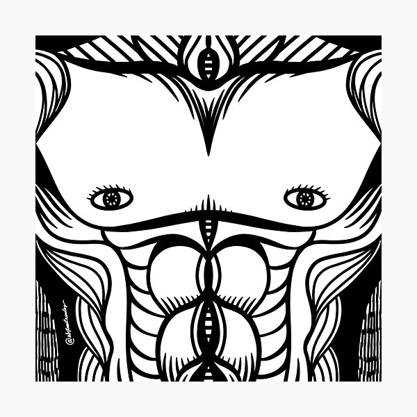 Abstract Body 4 Photographic Print