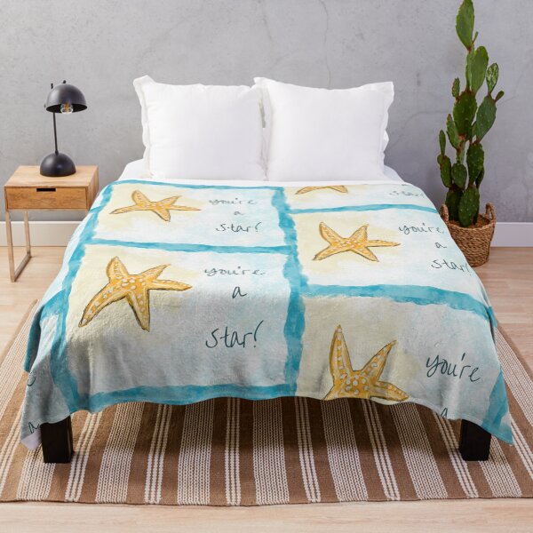 Item preview, "You're A Star" Starfish Painted Design designed and sold by Clare Walker.