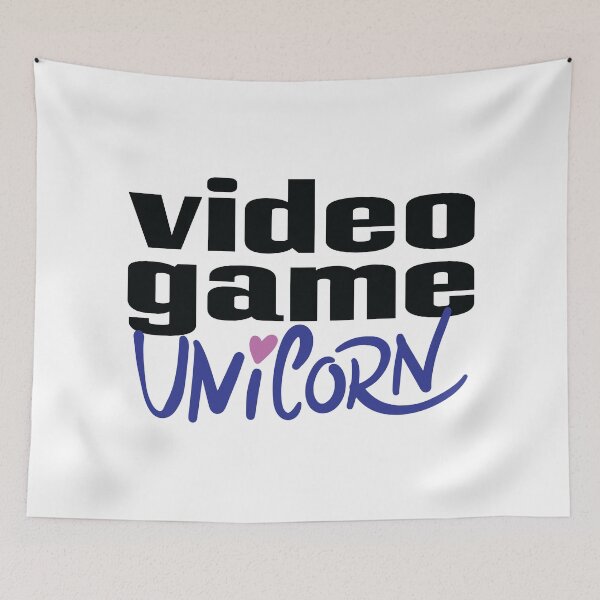 Item preview, Video Games Unicorn Esports Gamer designed and sold by WordsGamersUse.