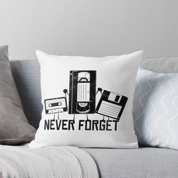 Item preview, Never Forget - Funny Cassette Video Tape Floppy Disk Retro designed and sold by AaaleXX.