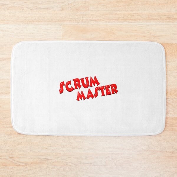 Item preview, Scrum Master Red Bold designed and sold by benandfreya.