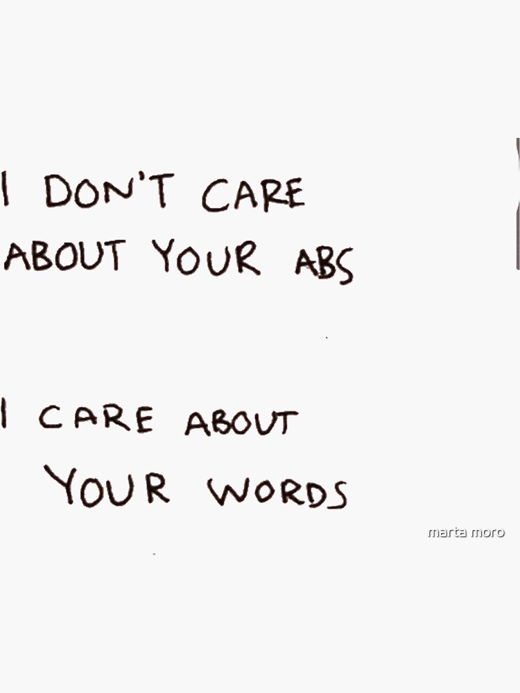 "Aesthetic Quote " Sticker by westrok Redbubble