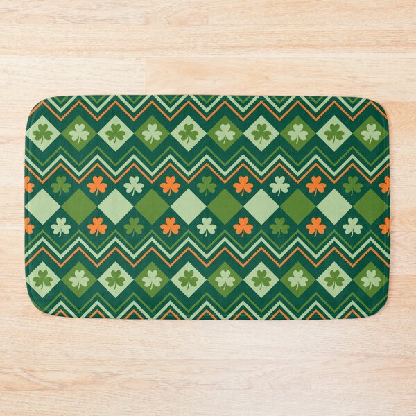 Item preview, Saint Patrick's Day Irish green pattern designed and sold by mrhighsky.