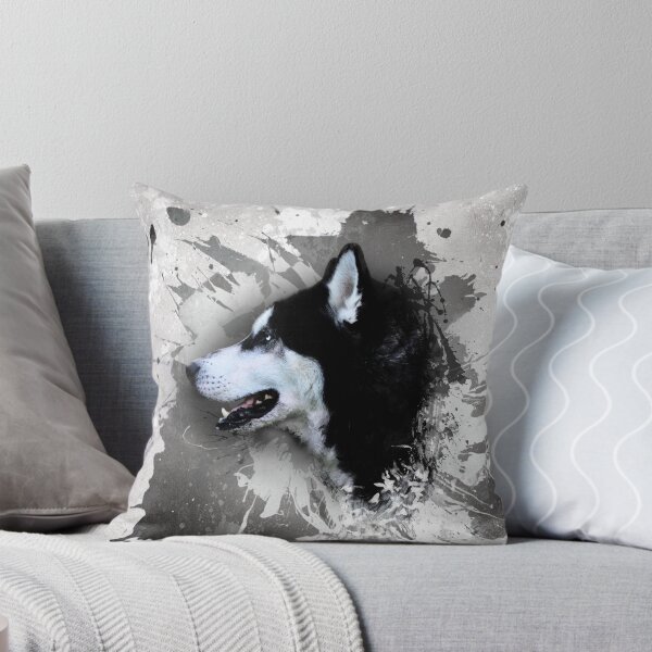 Item preview, The Husky - StreetArt Style designed and sold by Destroyed-Pixel.