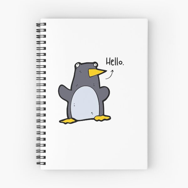 Item preview, Hello Penguin Pet Funny Happy Sarcastic Spiritual Animal Birthday Gift designed and sold by EpsilonEridani.