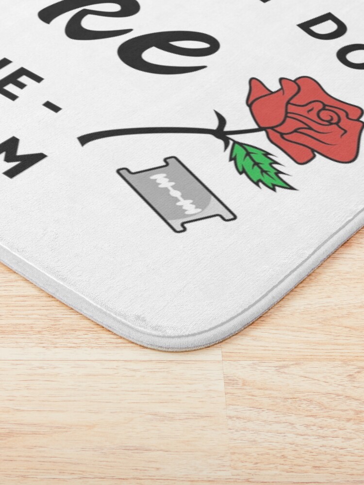 Thumbnail 3 of 6, Bath Mat, Please Don't Do Coke In The Bathroom designed and sold by hadicazvysavaca.