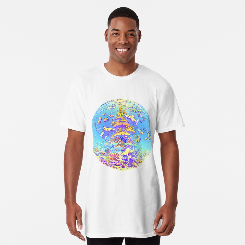 Item preview, Long T-Shirt designed and sold by Requinoesis.