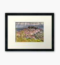 Monteroduni, Province Isernia, Molise, Italy Framed Print
