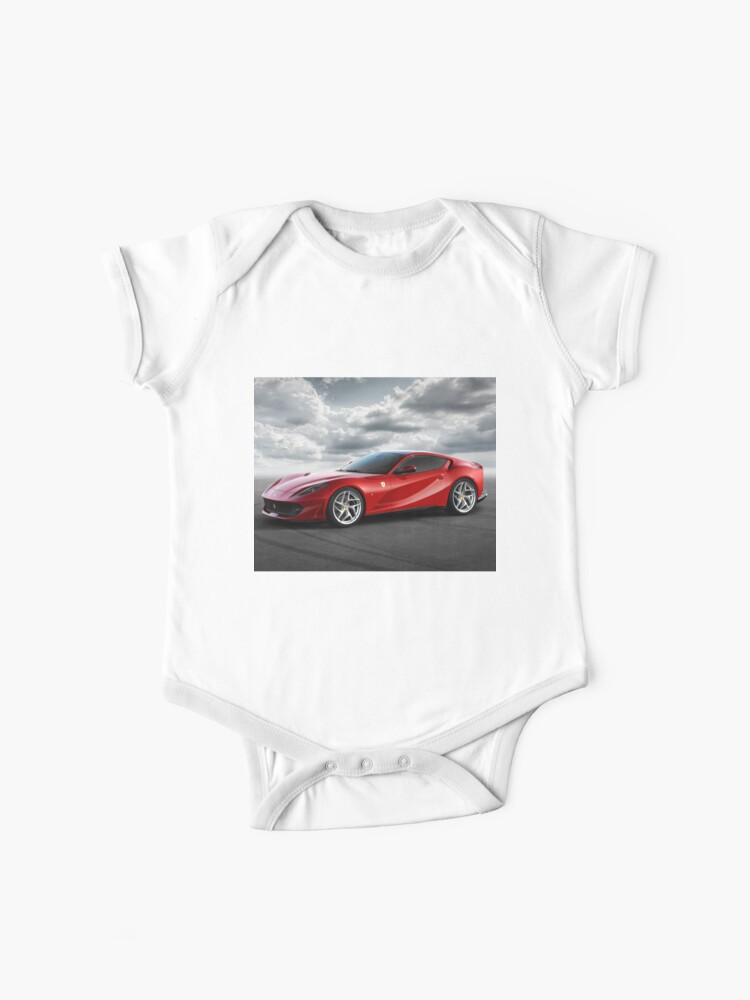 Ferrari 812 Superfast Baby One Piece By Liesjes Redbubble