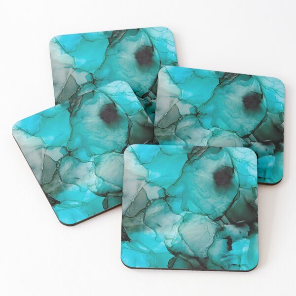 Item preview, Mystic Water: Original Abstract Alcohol Ink Painting designed and sold by herzart.