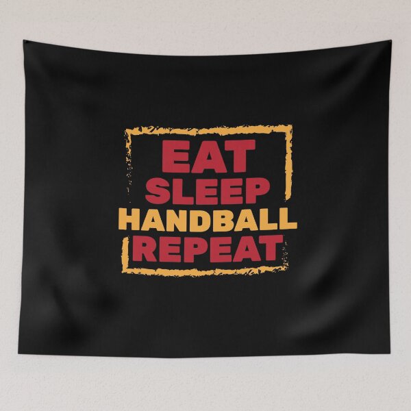 Item preview, EAT SLEEP HANDBALL REPEAT Sports Team Players designed and sold by MooonTees.