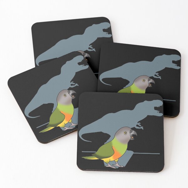 Item preview, t-rex senegal parrot designed and sold by FandomizedRose.