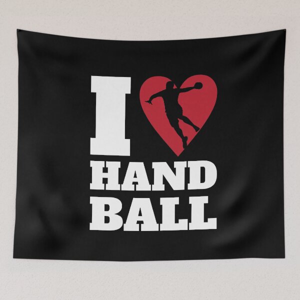 Item preview, I Love Handball Team Sports Handball Player designed and sold by MooonTees.