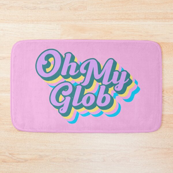 Item preview, Oh my Glob  Lumpy Space Princess Adventure Time Typography Fan Art designed and sold by GRAPHICxBOMB.