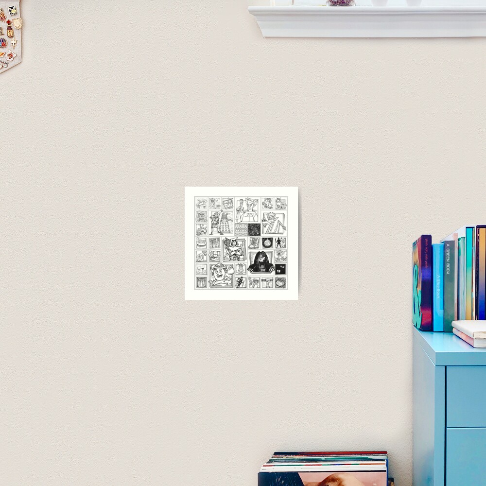 Inktober 2019 Art Print