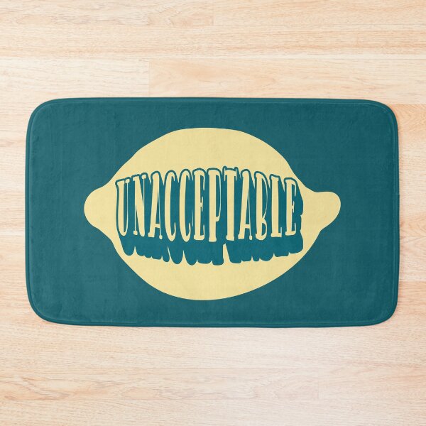 Item preview, Unacceptable Lemongrab Lemon Grab Quote Adventure Time Fan Art designed and sold by GRAPHICxBOMB.