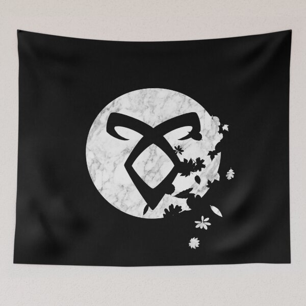 Item preview, Shadowhunters rune - Angelic Power rune (marble texture and destructive leaves) - Malec | Mundane | Alec, Magnus, Jace, Clary designed and sold by Vane22april.