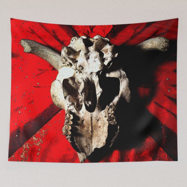 Item preview, Skull Red (MKW-O.43) designed and sold by Katrina Morgan.