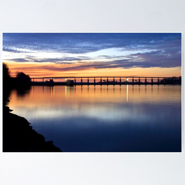 Item preview, River Bridge and Sunset designed and sold by Mitchell Tillison.