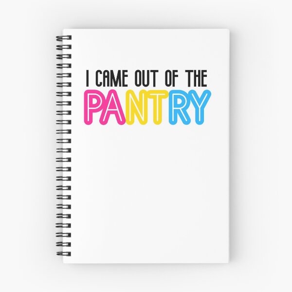 Item preview, I came out of the pantry - LGBTQ+ sticker / hoody / notebook / etc. designed and sold by favoritefandom.