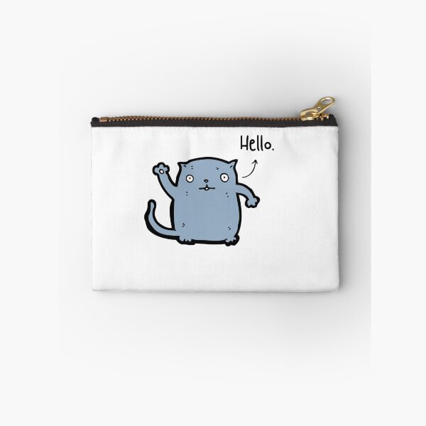 Item preview, Fat Cat Hello Pet Funny Happy Sarcastic Spiritual Animal Birthday Gift designed and sold by EpsilonEridani.