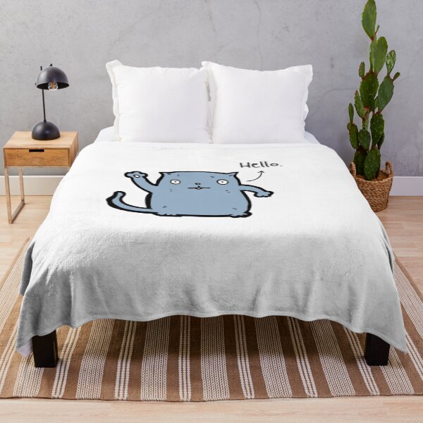 Item preview, Fat Cat Hello Pet Funny Happy Sarcastic Spiritual Animal Birthday Gift designed and sold by EpsilonEridani.