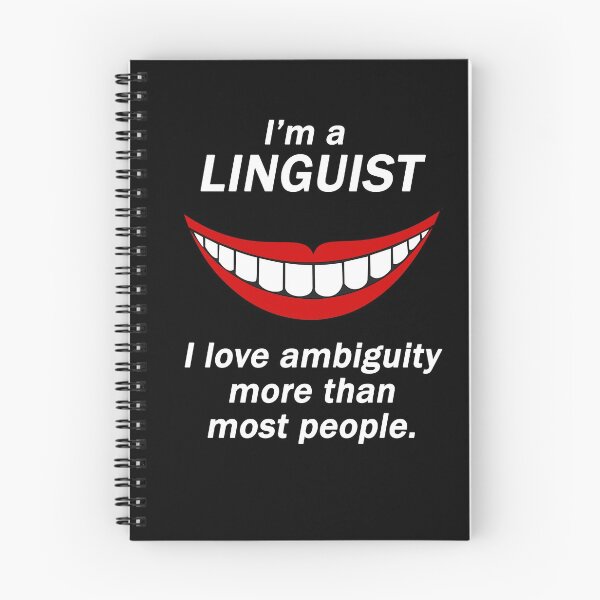 Item preview, Funny Linguist Linguistic Linguistics - I Love Ambiguity More Than Most People designed and sold by isstgeschichte.
