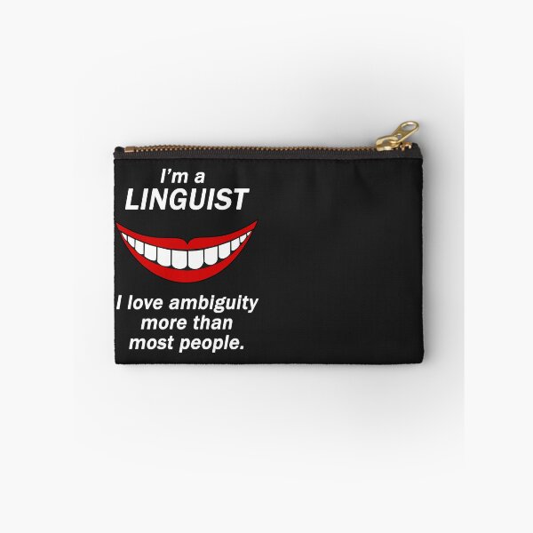 Artikelvorschau, Funny Linguist Linguistic Linguistics - Ich liebe Mehrdeutigkeit mehr als die meisten Menschen entworfen und verkauft von isstgeschichte.