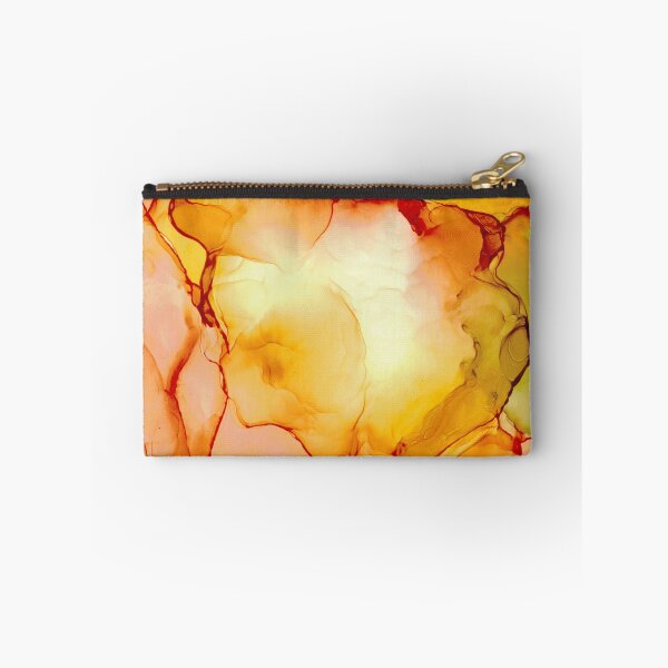 Item preview, Candy Corn: Original Abstract Alcohol Ink Painting designed and sold by herzart.