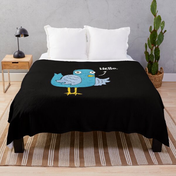 Item preview, Cute Pigeon Hello Pet Funny Happy Sarcastic Spiritual Animal Birthday Gift designed and sold by EpsilonEridani.