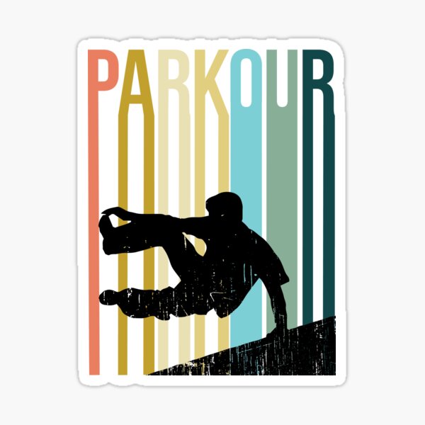 Item preview, Parkour Retro Vintage designed and sold by kudostees.