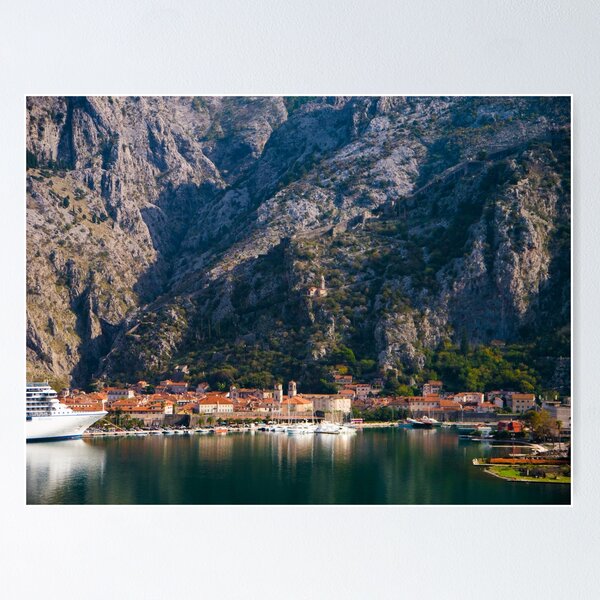 Item preview, Autumn View Of Kotor, Montenegro designed and sold by Rae Tucker Photography & Designs.