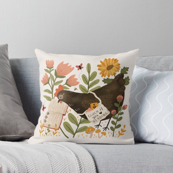Item preview, Chicken Reading a Book designed and sold by ohjessmarie.