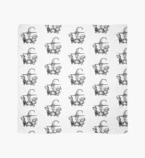 Nightmare before christmas black e white Scarf