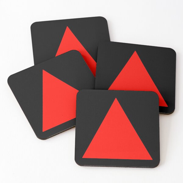 Item preview, Vibrant Red Triangle designed and sold by AzamiThorn.