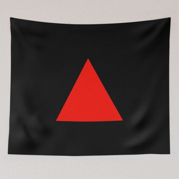 Item preview, Vibrant Red Triangle designed and sold by AzamiThorn.