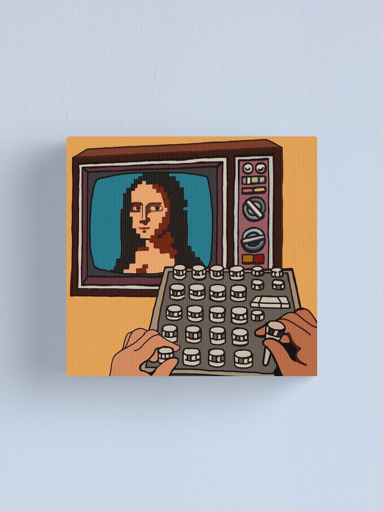 mona lisa etch a sketch