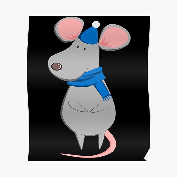 Ugly Rat Posters Redbubble - happy new year rat roblox youtube