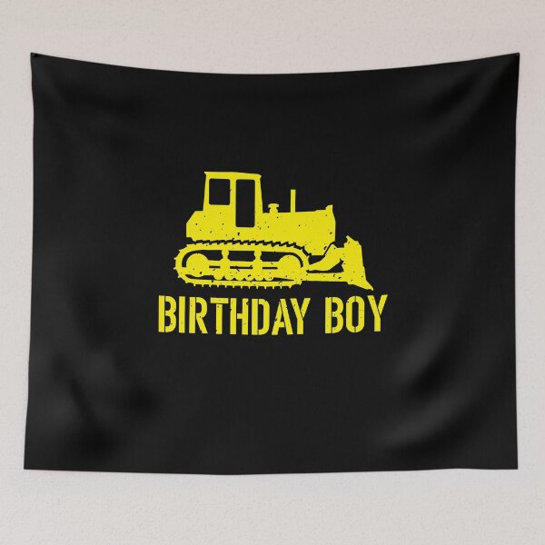 Item preview, Bulldozer - Birthday Boy designed and sold by Mohja-Design.