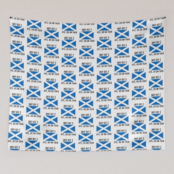 Item preview, Scotland Referendum - Aye Go on Then - IndyRef2 designed and sold by Grayforth.