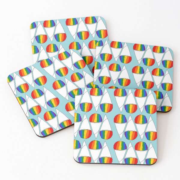 Item preview, Rainbow Snow Cone Pattern designed and sold by SimplyPride.