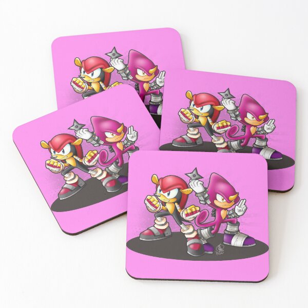 Item preview, Mighty and Espio Ready for Battle designed and sold by Havocgirl.