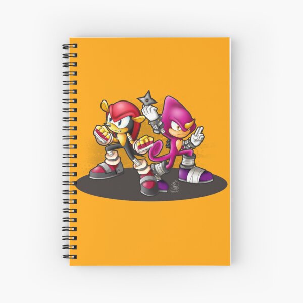 Item preview, Mighty and Espio Ready for Battle designed and sold by Havocgirl.