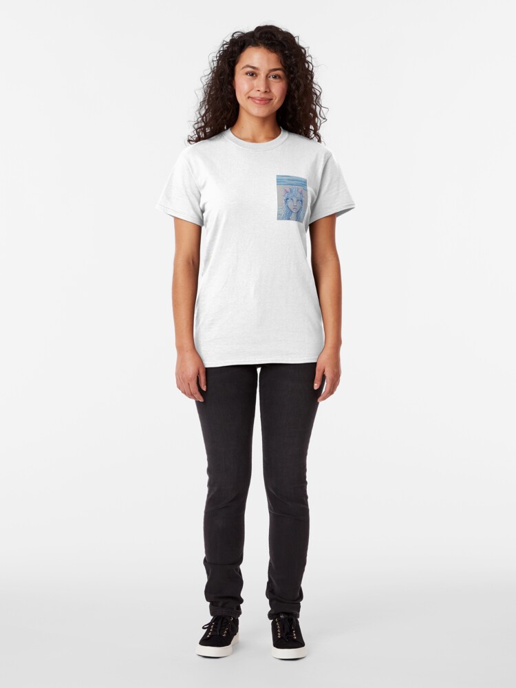 Alternate view of Mermaid of the Deep Classic T-Shirt