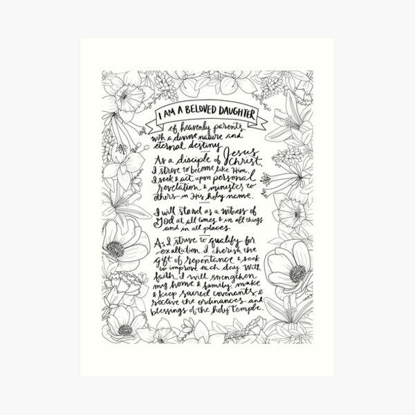 Young Women 2020 Theme Art Print