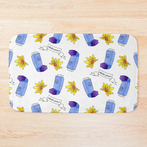 Item preview, Inhaler Power! - pattern - white  designed and sold by Chiara Filincieri.