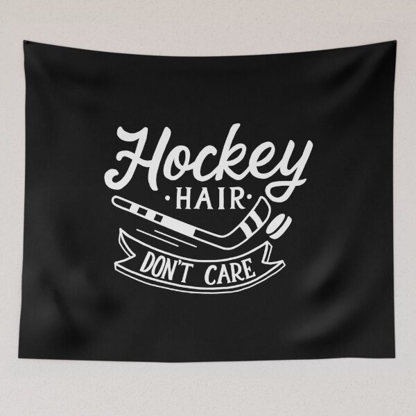 Artikelvorschau, Hockey-Haar interessieren sich nicht Hoodie Nettes Eishockey-Mädchen entworfen und verkauft von yesqueen.