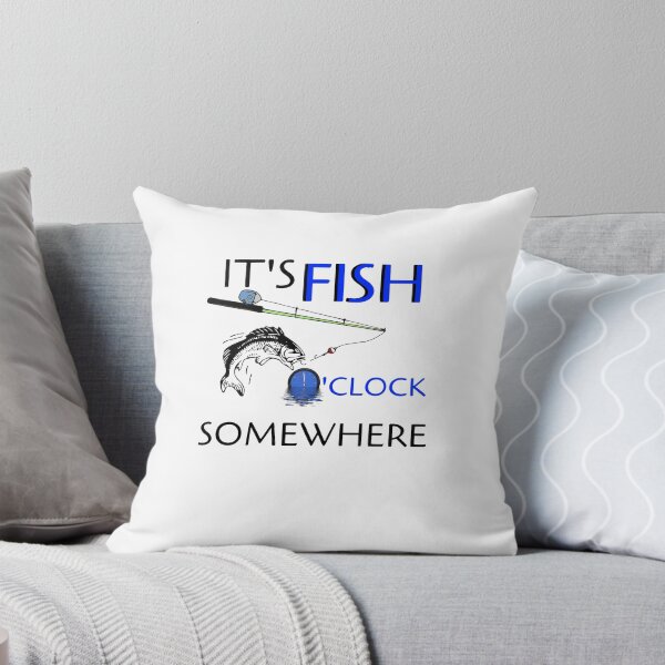 Item preview, It's Fish O'Clock Somewhere designed and sold by MagicSD Designs.