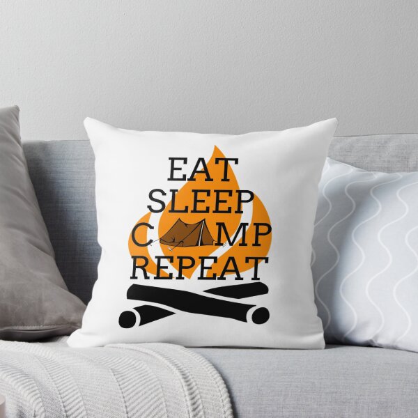 Item preview, Eat Sleep Camp Repeat designed and sold by MagicSD Designs.